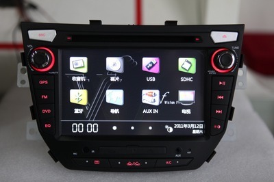 路特仕6862DVD導(dǎo)航一體機 奔騰B50專車的智能升級之選
